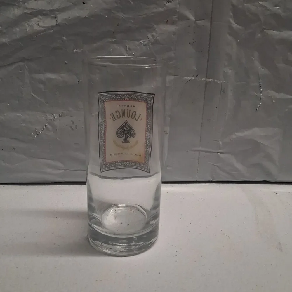 Martini Lounge Blackjack Roulette Glass
